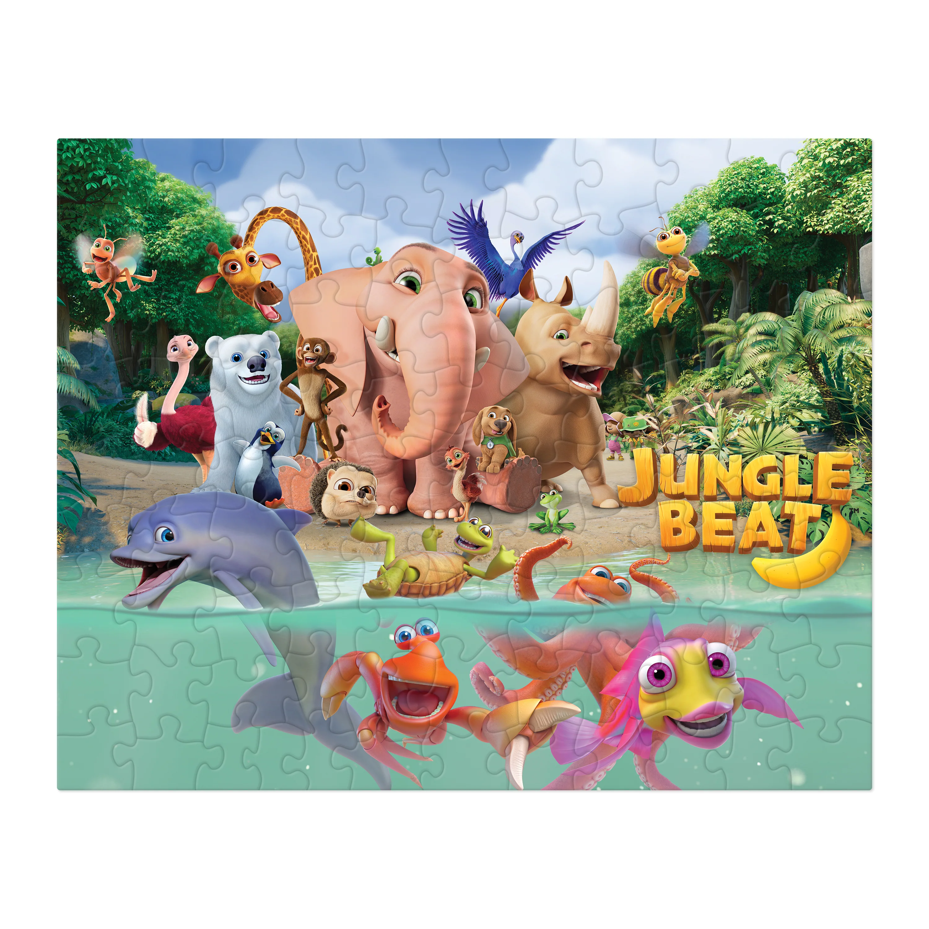 Jungle Beat - Trunk & Friends Puzzle - Image 8