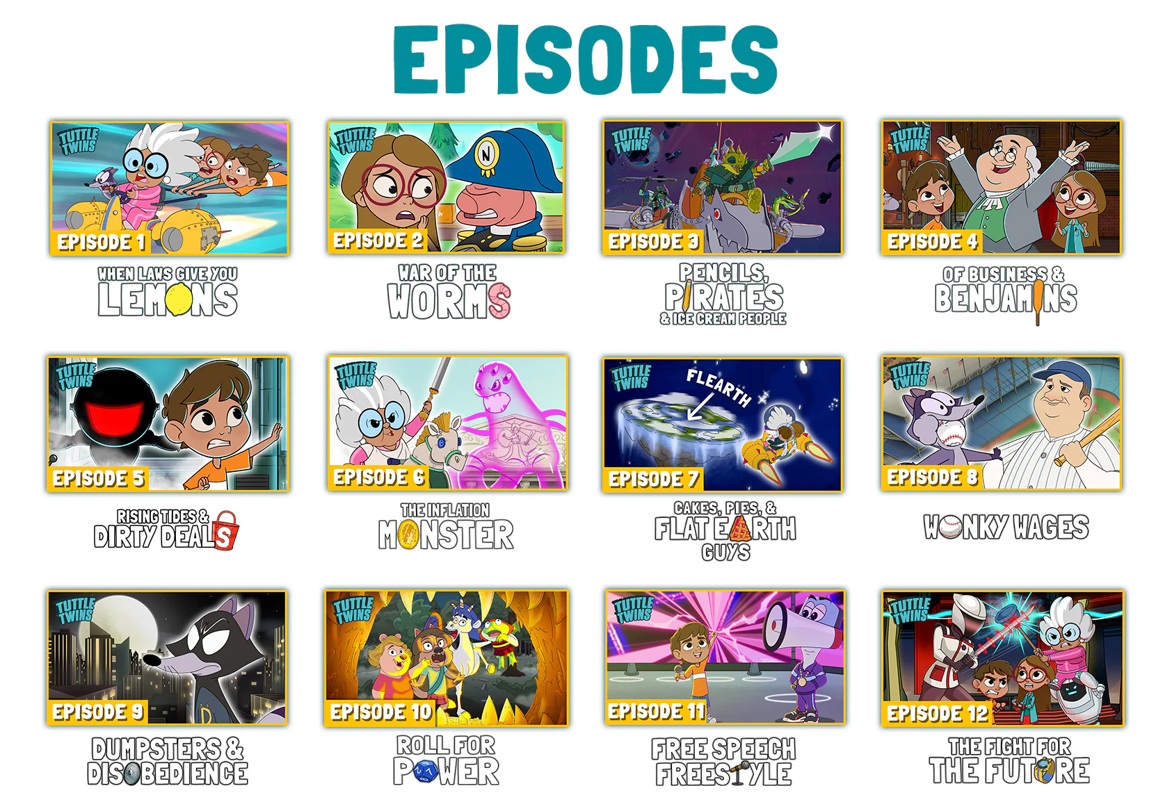 Tuttle Twins Season 1 DVD or Blu-ray - Special Edition - Image 4