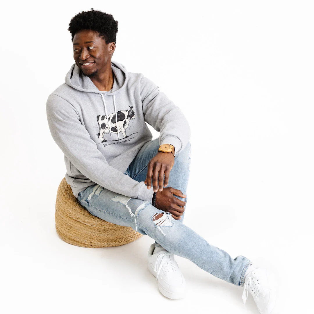 Toothy Cow Hoodie - Image 15