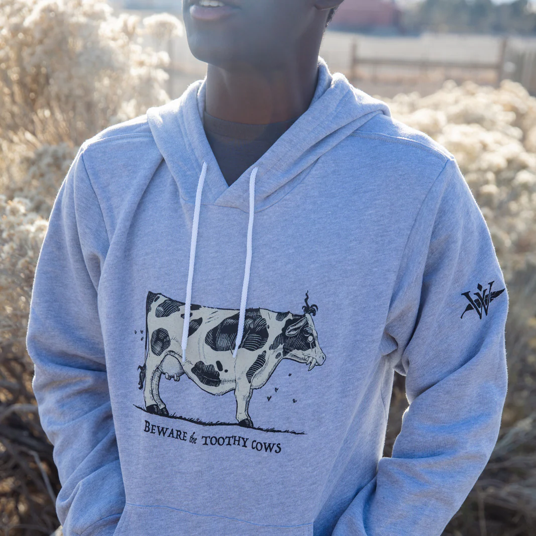 Toothy Cow Hoodie - Image 16