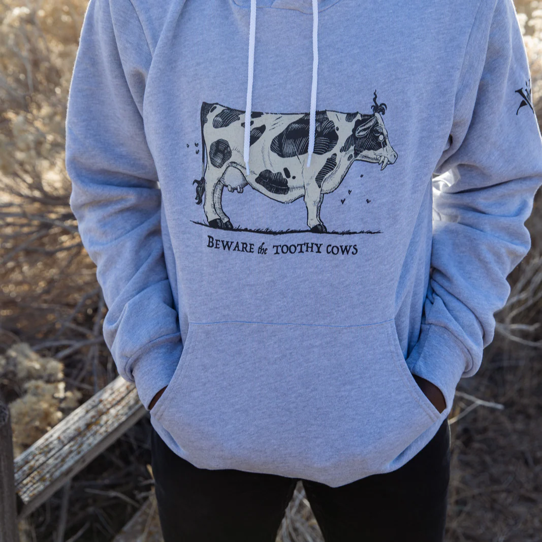 Toothy Cow Hoodie - Image 17