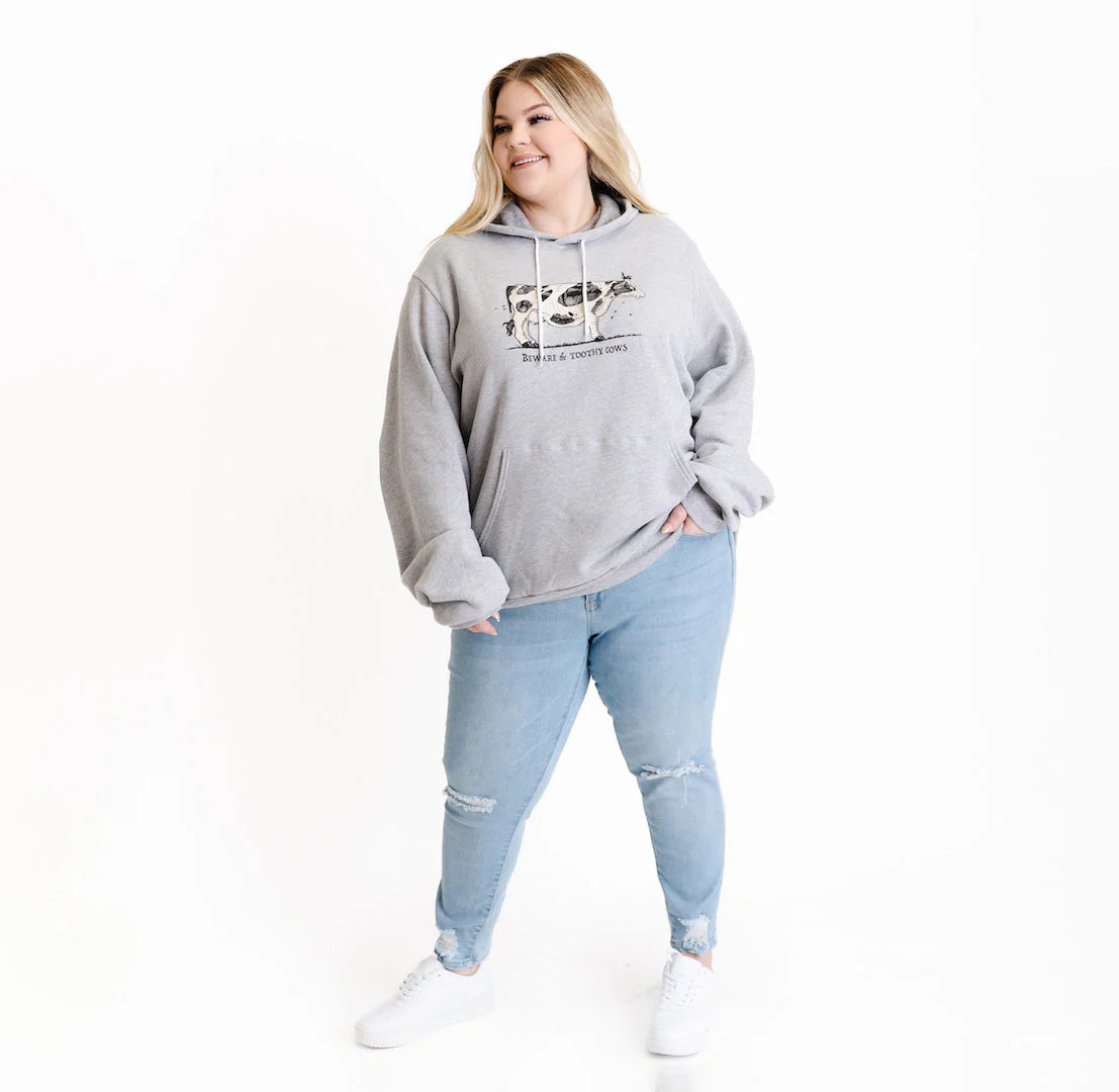 Toothy Cow Hoodie - Image 9
