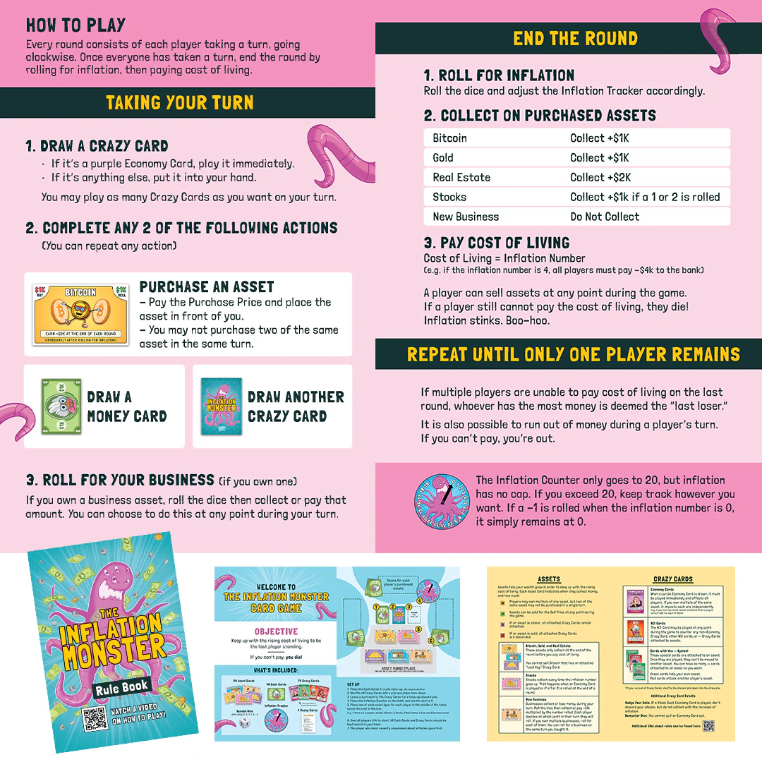 Tuttle Twins Inflation Monster Card Game - Image 13